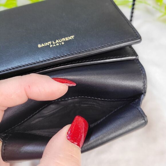 Saint Laurent Bifold Wallet Yves St. Laurent NIB AUTHENTIC GIFTABLE - Picture 11 of 16